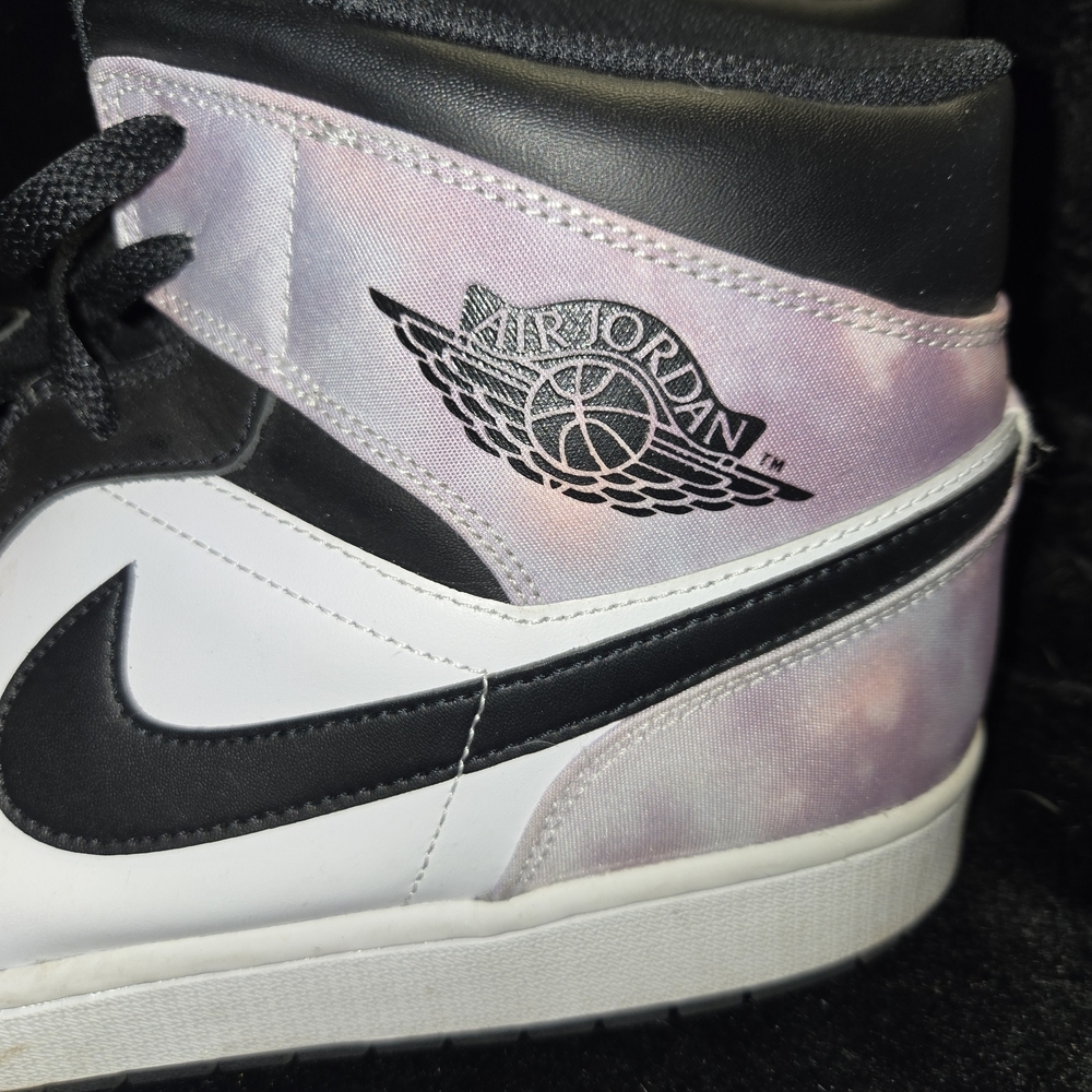 Nike Air Jordan Black and White High Tops - Picture 3 of 7